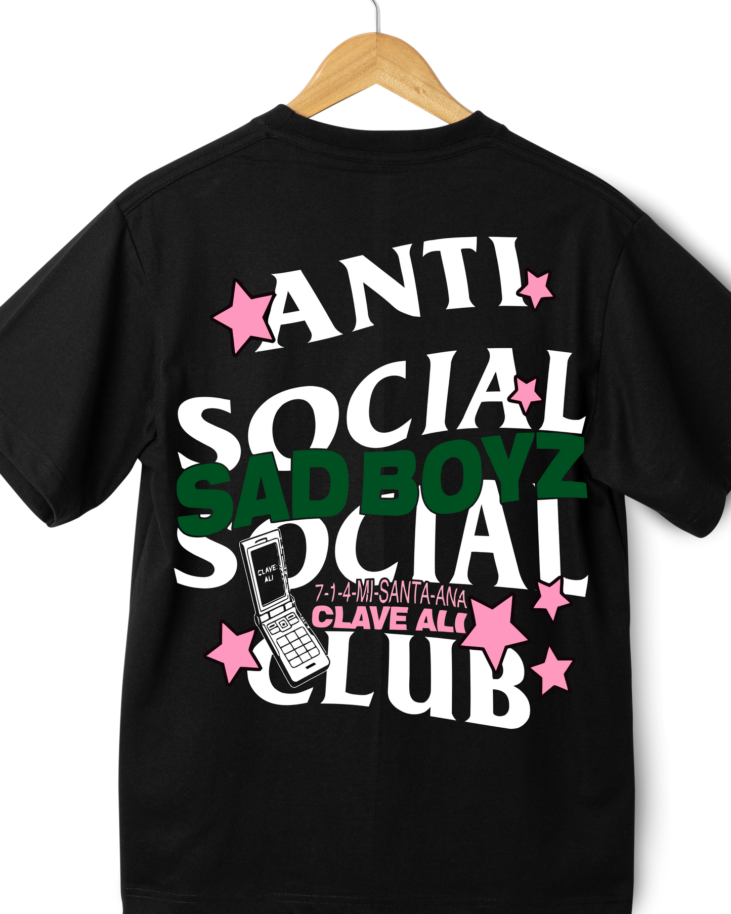 Playera Anti Social Social Club Junior H | Sad Boyz