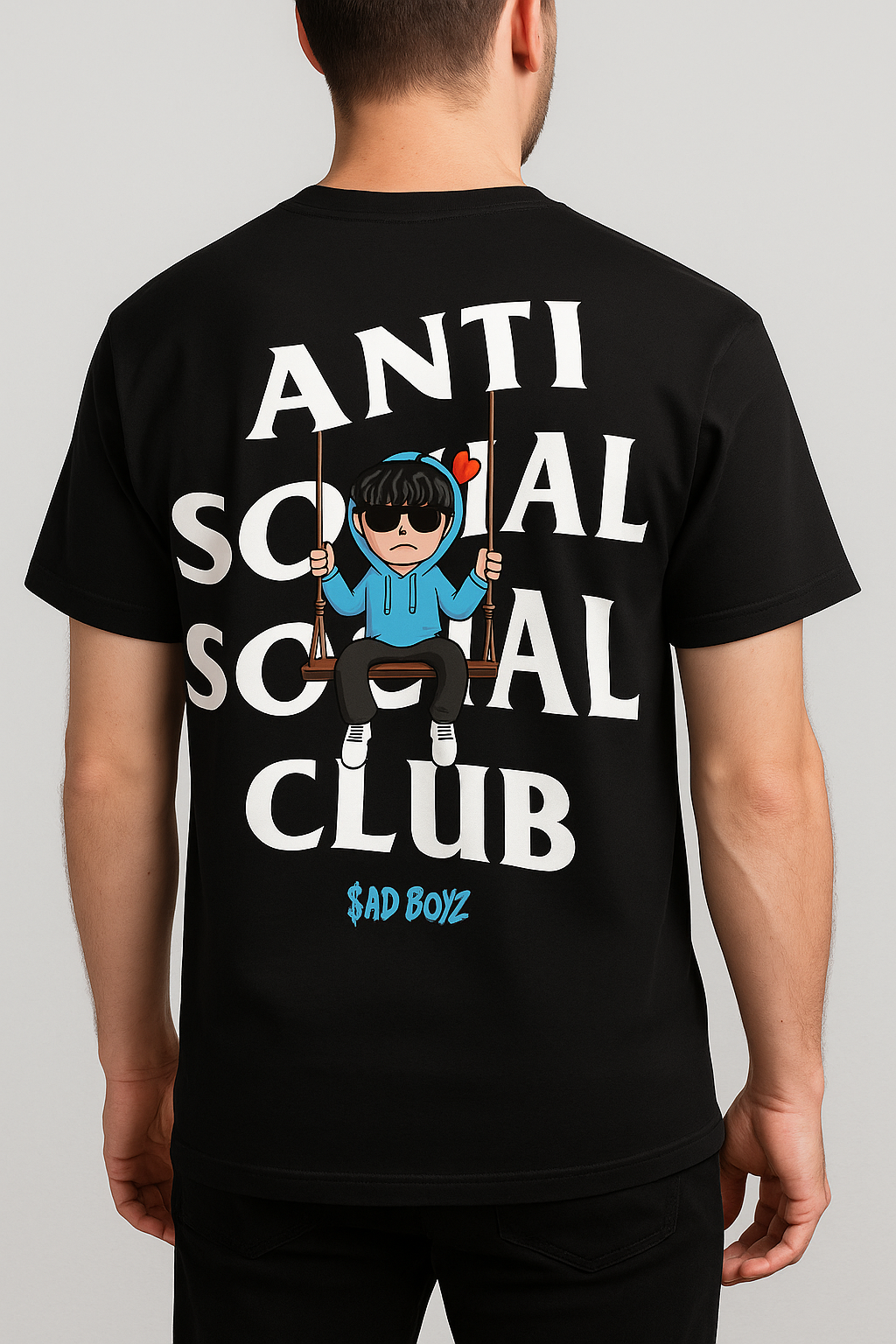 Playera Anti Social Social Club Junior H | Sad Boyz